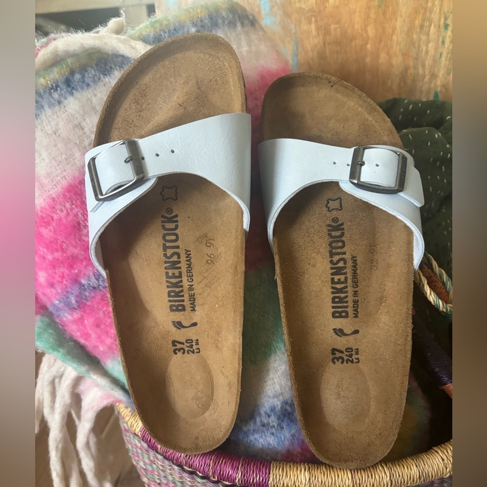 Birkenstock Madrid Graceful Baby blue NWT